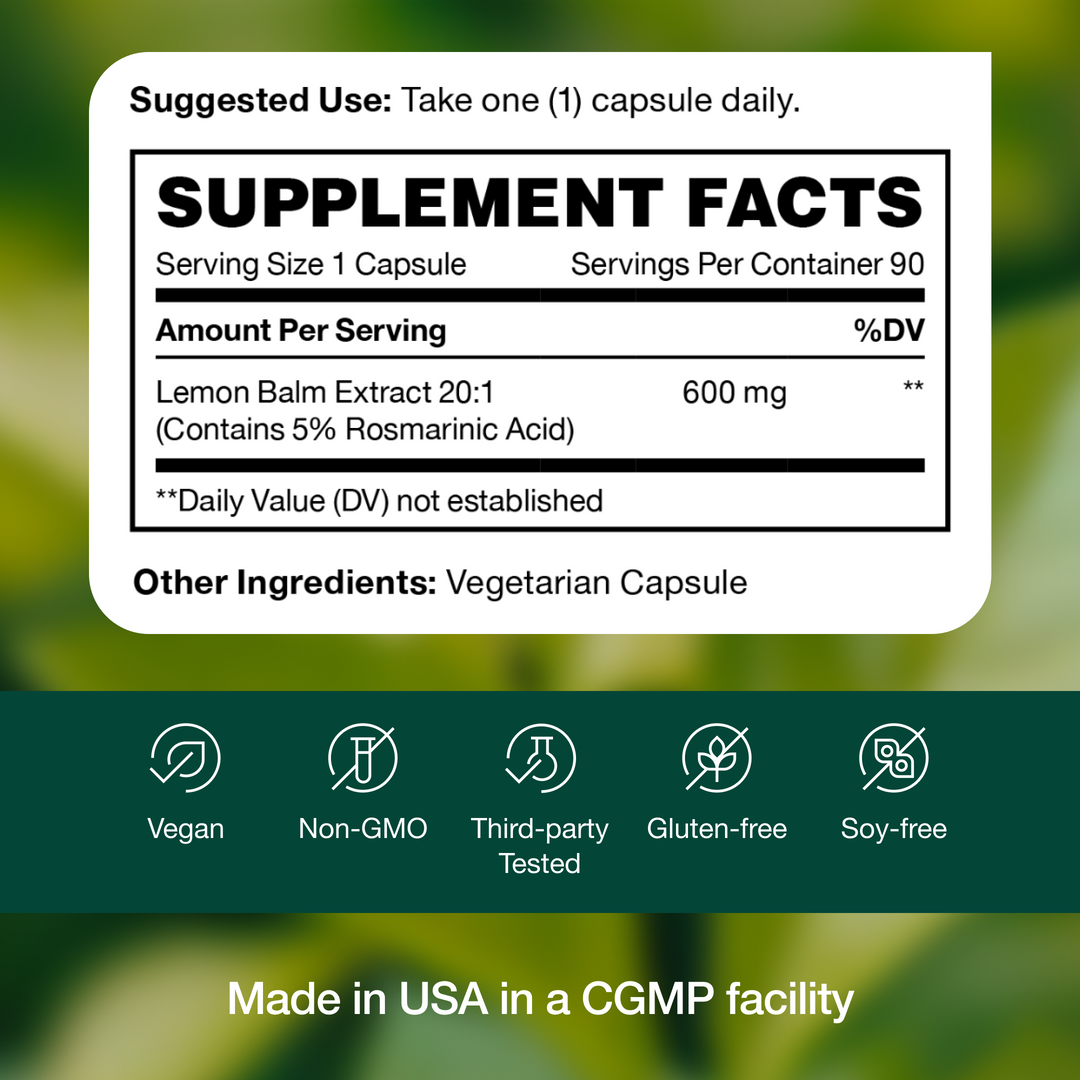 Lemon Balm Extract