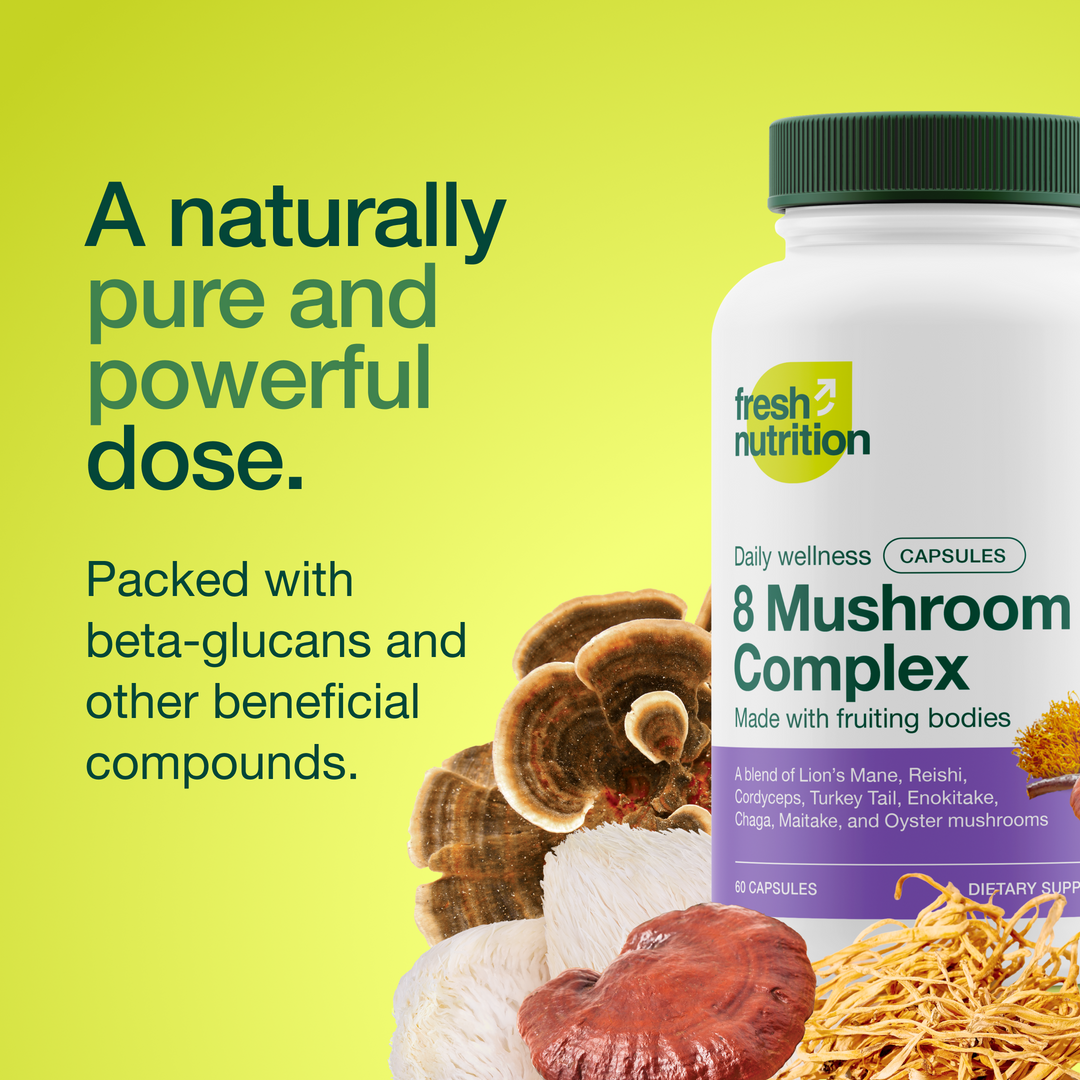 8 Mushroom Complex Capsules