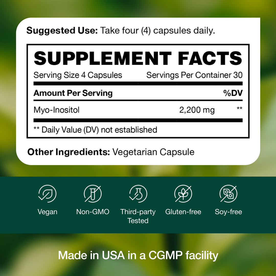 Myo Inositol - High Potency – Fresh Nutrition