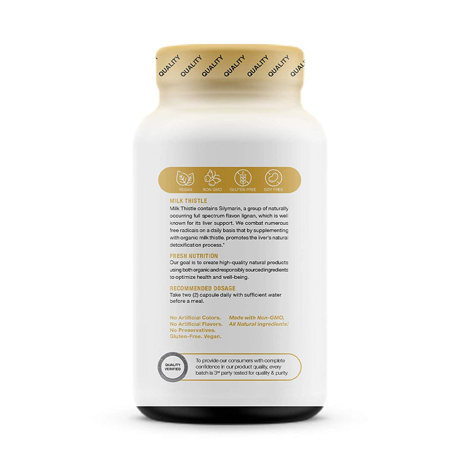 Fresh Nutrition Organic Milk Thistle