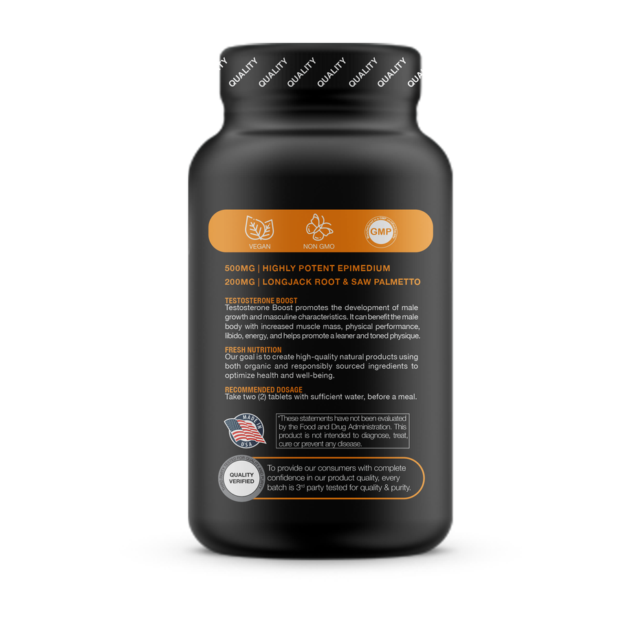 Testosterone Boost -  60 capsules