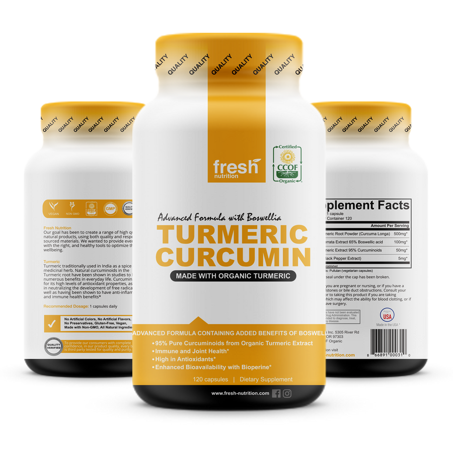 Turmeric Curcumin - 120 capsules